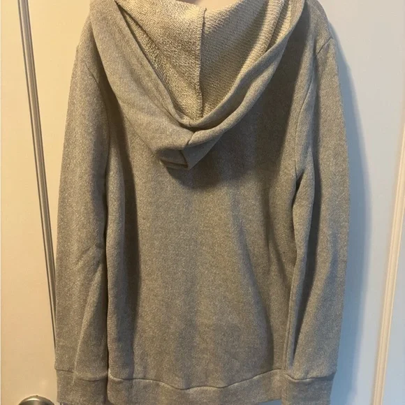 Girls size large Old Navy Gray and Pink Hoodie NWT - Picture 4 of 4
